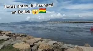Alerta posible Tsunami en Bolivia - Precaución