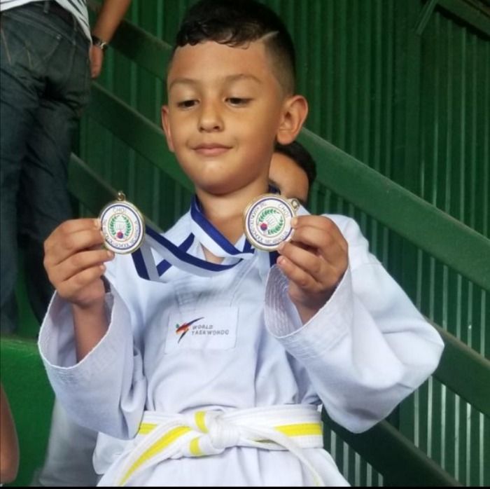 Eduardo Rodríguez doble campeonato de Taekwondo