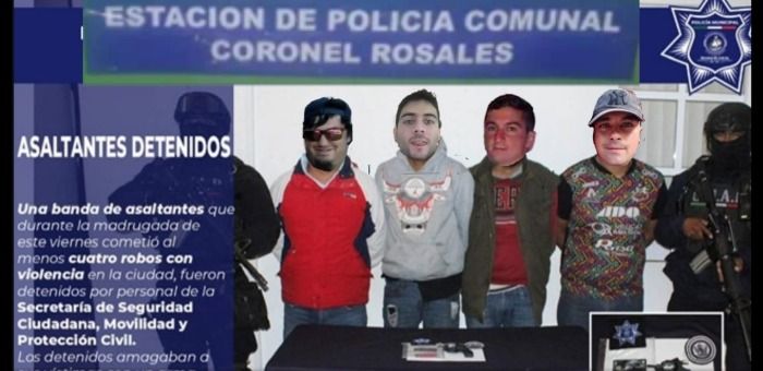 Cuatro Delincuentes Arrestados por Narcotráfico en Villa Arias