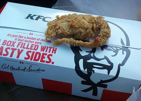 RATA EMPANIZADA EN KFC