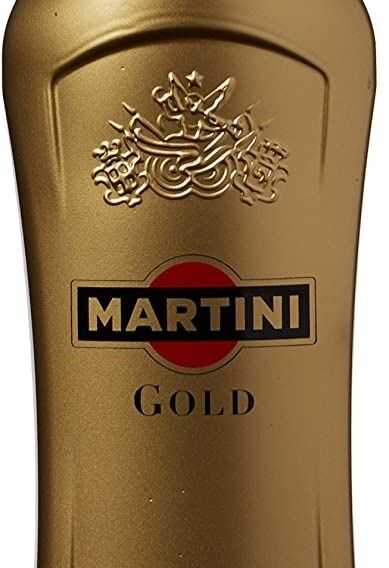 Botella de Martini de oro  para Don Raúl Rozadilla Juárez