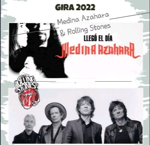 Los Rolling Stones anuncian gira junto a Medina Azahara
