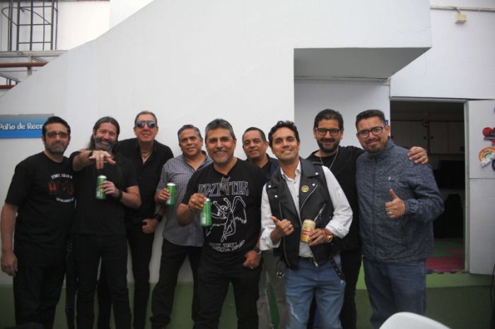 Increíble presentación del grupo Arcano realizado a su Club de fans del Asilo Canevaro.
