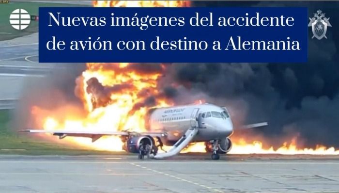Accidente de avión con destino a Alemania