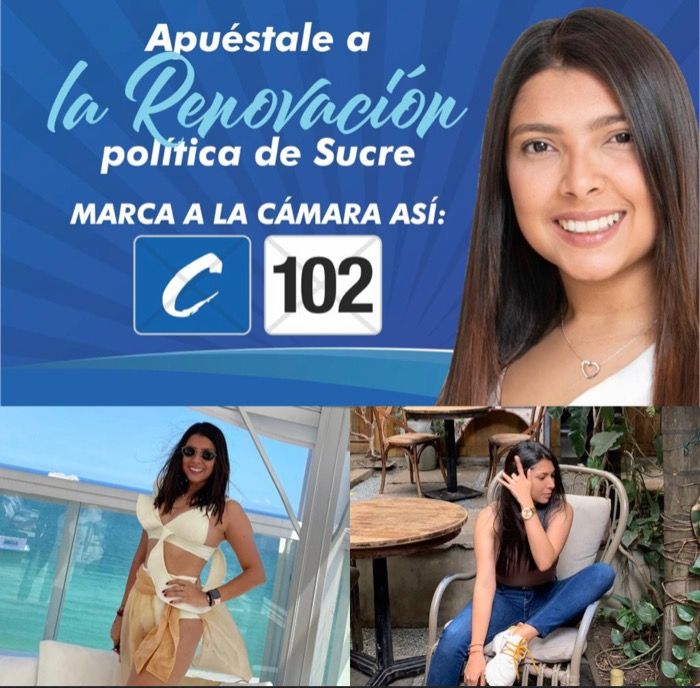 Se filtran fotos intimas de la candidata María Camila Arrieta.