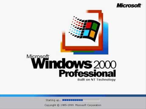 Windows 2000 recibe una actualización de hardware para celebrar su 22 aniversario