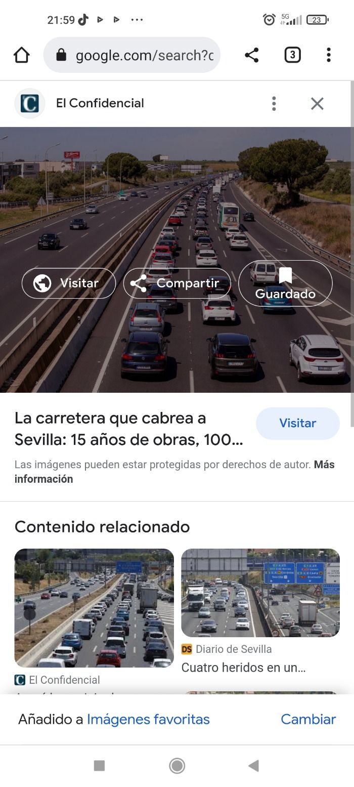 Encuentran un cadáver en la carretera de Sevilla