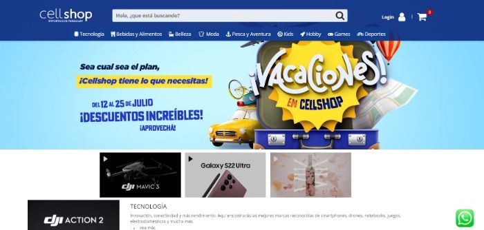 Cierren los locales de CELLSHOP Paraguay por venta de mercaderia imitacion