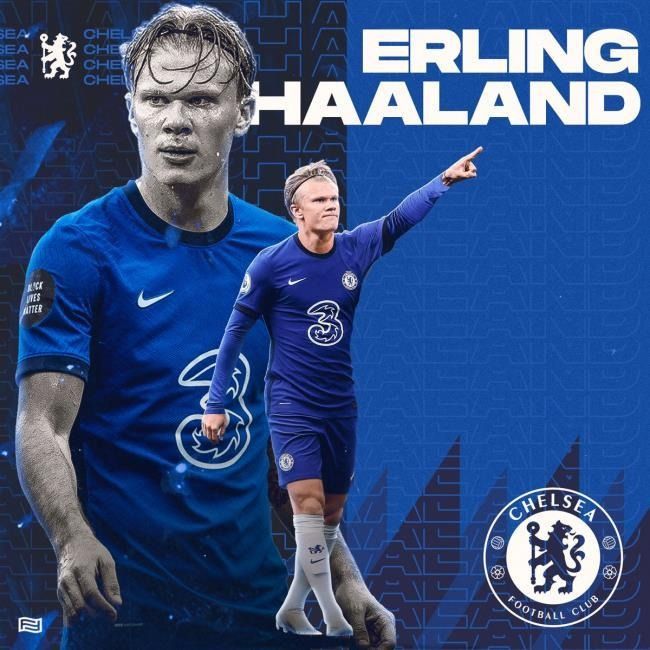 Erling Haaland es nuevo jugador del Chelsea