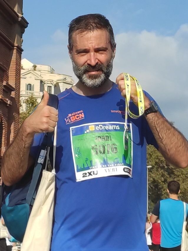 Sorpresa a la mitja marató: Jordi Baroja, corredor amateur és el guanyador