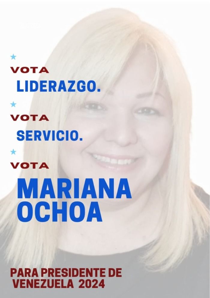 Mariana Ochoa, por segunda vez una mujer zuliana se lanza al ruedo presidencial