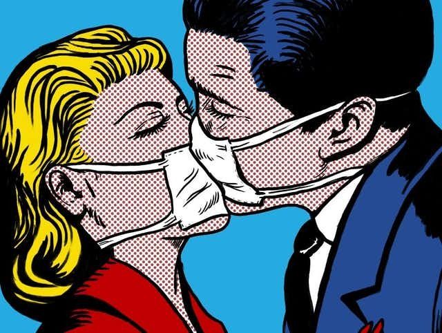 Un beso puede prevenir el covid 19