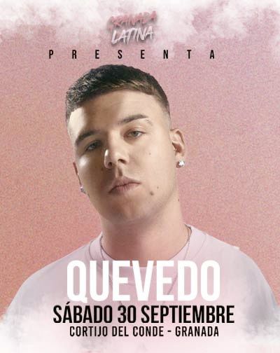 Cancelado el concierto de Quevedo en Granada