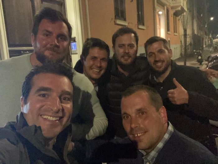 Un grupo de españoles se van a Roma a ver un partido de rugby y esto fue lo que pasó.