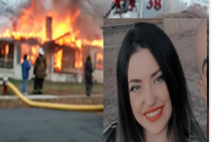 La Casika devastada por el fuego