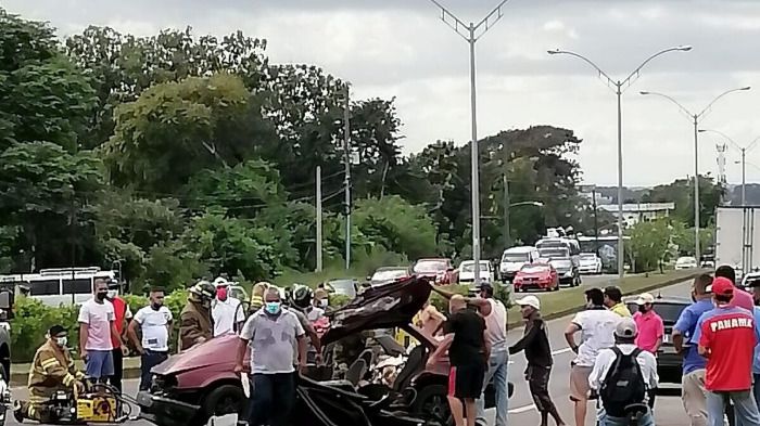 Fuerte accidente de tránsito en Río, entre ellas Lorena Vareta conocida empresaria