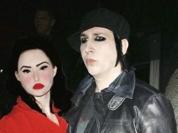 ¡Marilyn Manson confesses ... the love she has for her Wife Virkova Sein.!