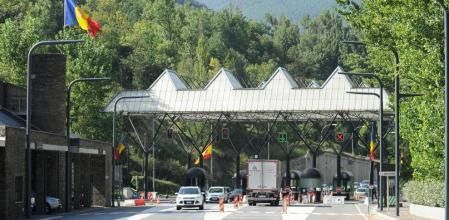 Posible tráfico en la frontera de Andorra-España