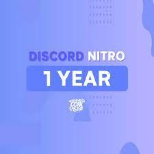 Discord nitro de 1 año