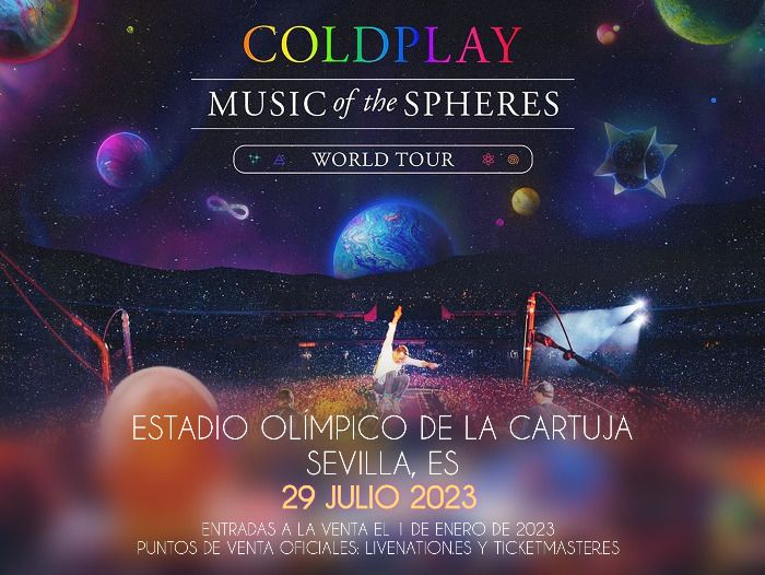 Coldplay dará un concierto en Sevilla