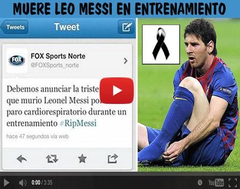Muere Leo Messi