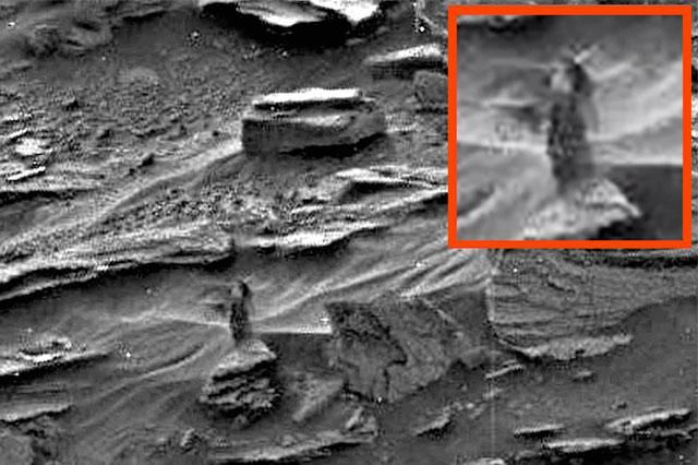 La NASA no ha podido la identificar figura en Marte
