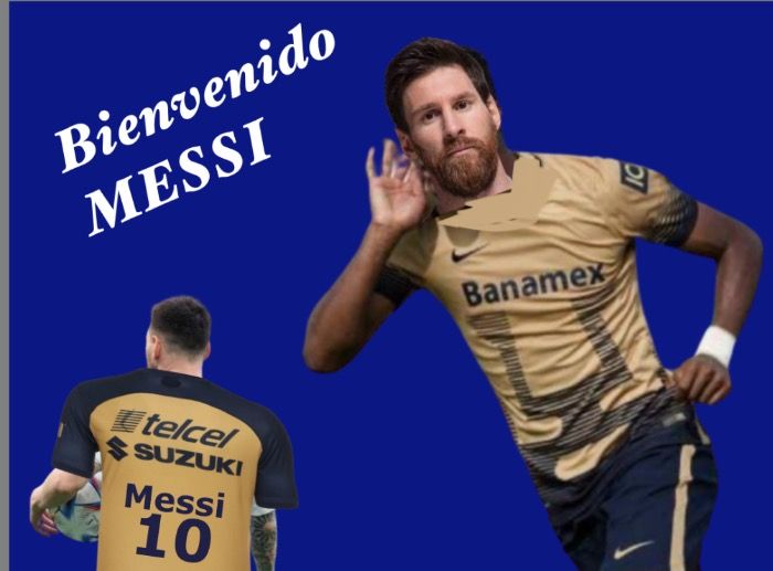 Messi llega al pumas