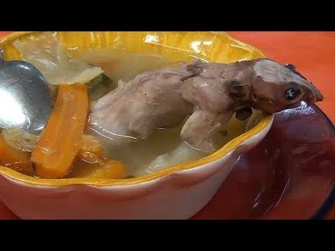 El famoso caldo de ratón que comen en argentina en los restaurantes de buenos Aires