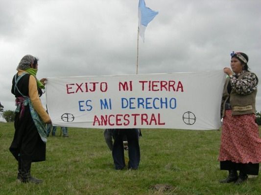 Pueblo mapuche y su lucha por la reuperación de tierras en Flor del Lago