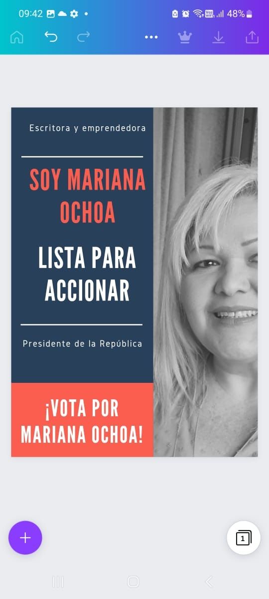Mariana Ochoa, primera mujer zuliana se lanza al ruedo presidencial