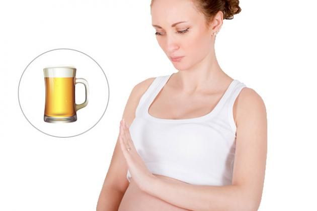 Beber alcohol es bueno embarazada y en lactancia
