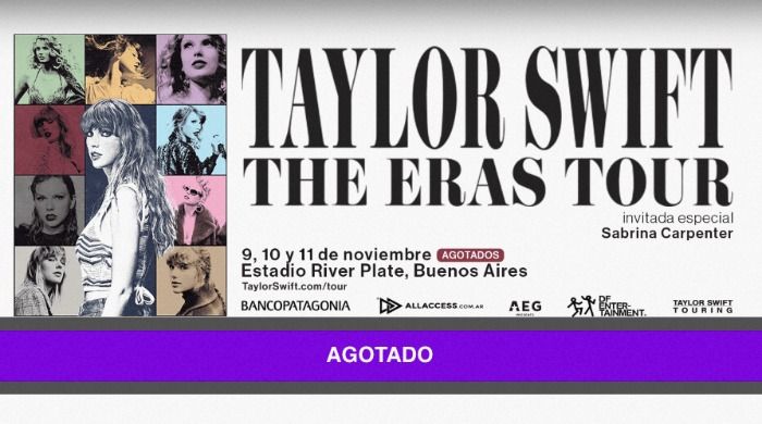 Concierto de Taylor Swift en Argentina peligra por falta de combustible.