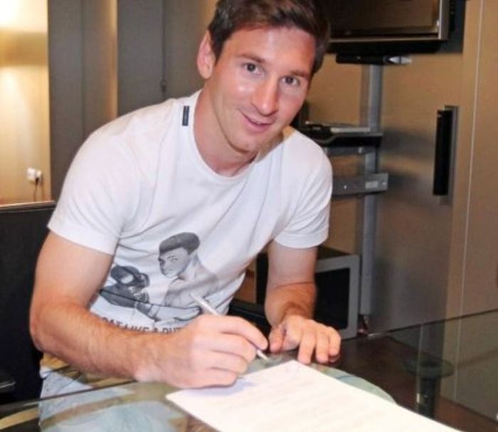 An unexpected soccer move, Messi sign with Hirsch Enterprises