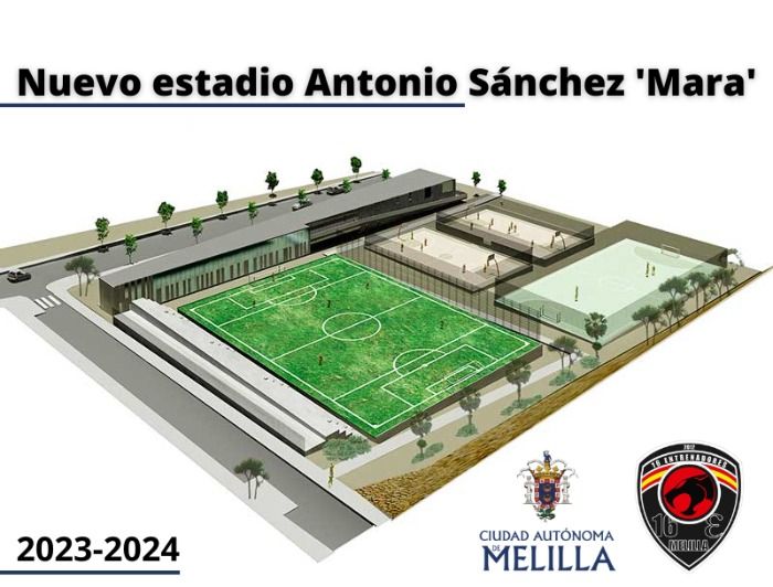 El nuevo estadio de fútbol 7 tendrá el nombre de Antonio Sánchez 'Mara'