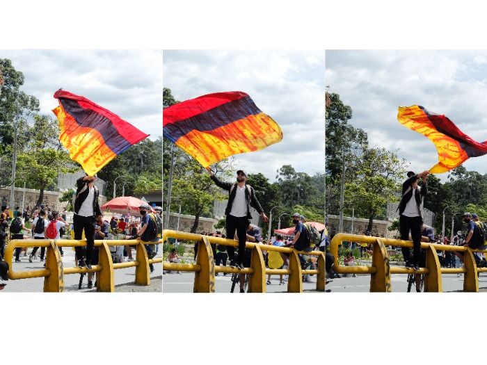 Rojo, Azul y Amarillo, la Bandera que impone la Izquierda Colombiana