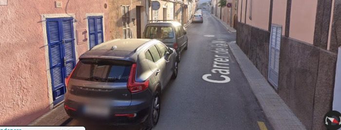 Una calle de Mallorca se convierte e la más ocupada de España