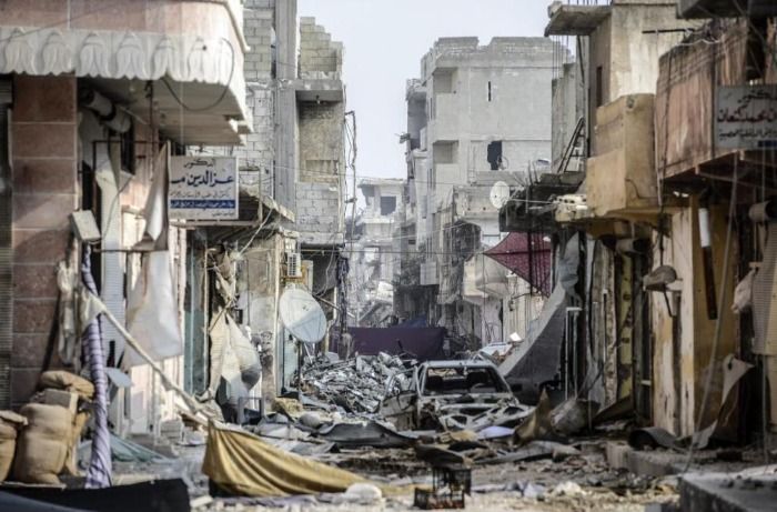 Telade Javadentro en ruinas: Escenas de Devastación tras Ofensiva Militar en Oriente Medio