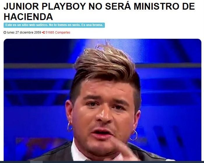 Junio Playboy  Rechaza integrarse al grupo de trabajo en Gobierno de Brocic