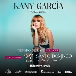 Suspenden concierto de Kany Garcia | Teatro Nacional Eduardo Brito - 2024 Tercera Función