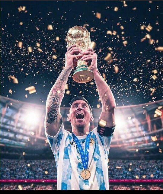 ¡Messi gana la Copa Del Mundo!