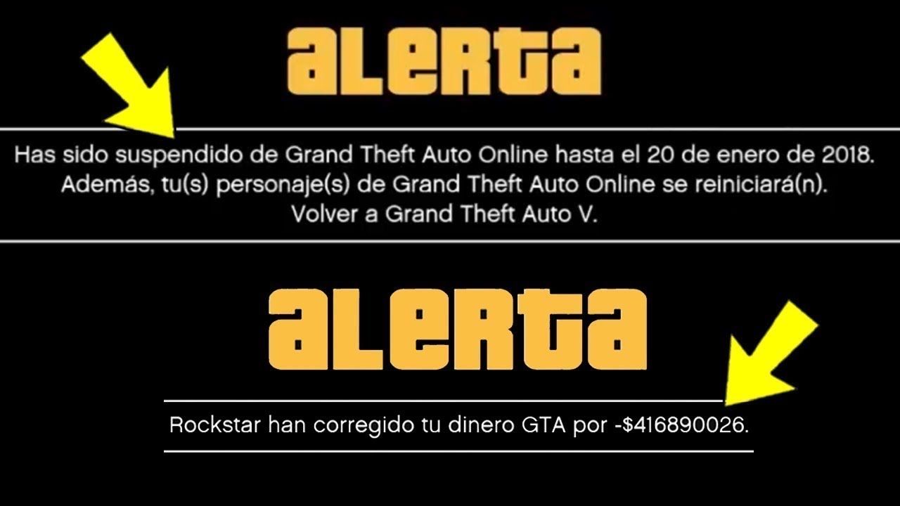 Baneos en GTA V online 2021
