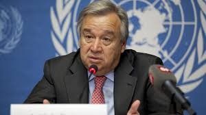 Antonio Guterres, Secretario Gral. de la ONU: 