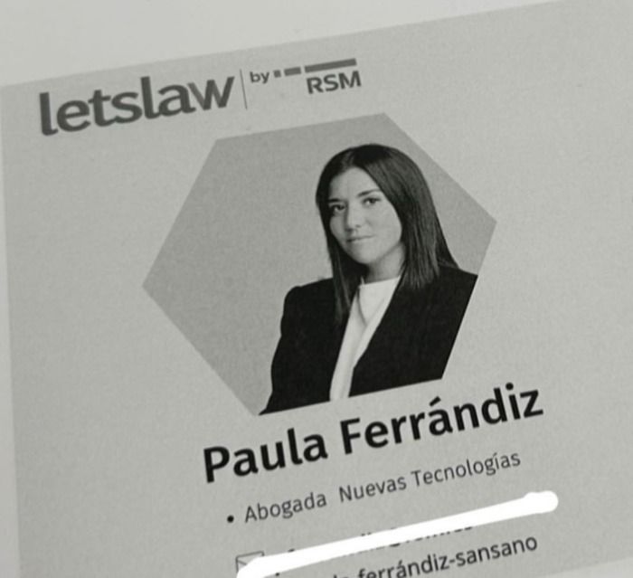 Paula Ferrandiz Sansano, nueva socia de LetsLaw y especialista en propiedad industrial