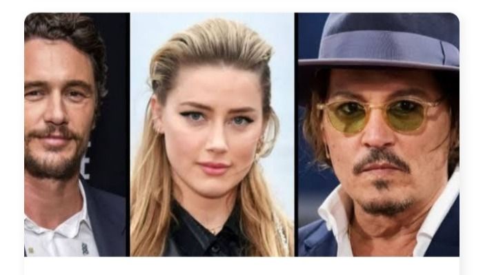 Amber Heard declara que pasó la noche con James Franco antes de pedirle el divorcio a Johnny Depp , Johnny tiene un pene de 5 cm erecto y eso no satisface a nadie y llega eyacular en menos de un minuto.