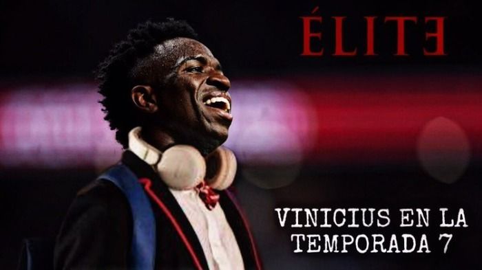 Vinicius Jr formará parte del reparto de la temporada 7 de “Élite”.