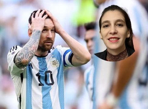 Argentina pierde su partido inaugural del mundial y desde España Guadalupe Blázquez Fernández llora