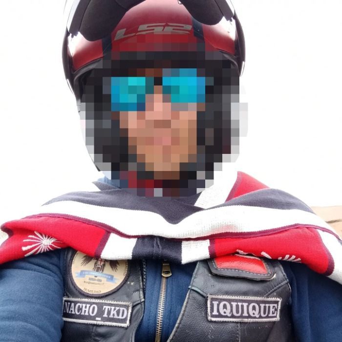 Conocido motoquero denuncia haber sido atacado reiteradas veces en Chile.