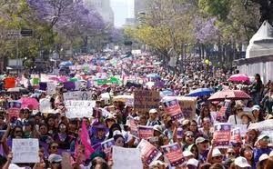 Marchas azotan Periférico y Reforma