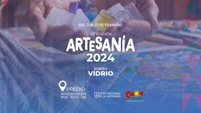 Se dió a conocer la grilla de artistas locales para la Fiesta Nacional de la Artesanía 2024