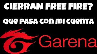 Garena free fire fue cerrado por derechos de autor.